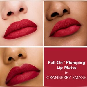 BUXOM Plumping Lip Matte in CRANBERRY SMASH
